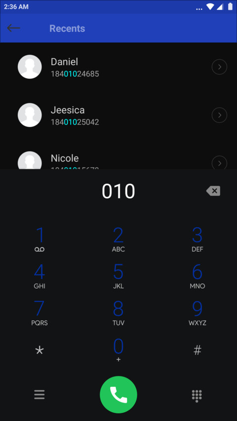 Android Pi Dark TT screenshot