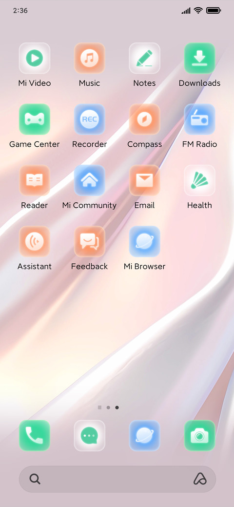 Simple Halo Silk screenshot