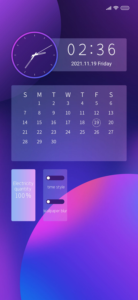 Gradient screenshot