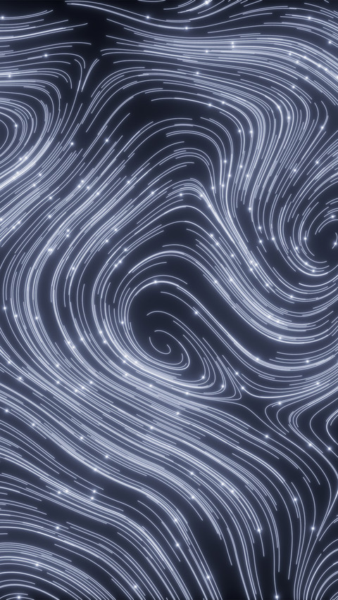 Luminous lines of technology screenshot