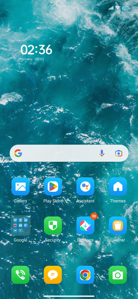 Eye protection sea screenshot