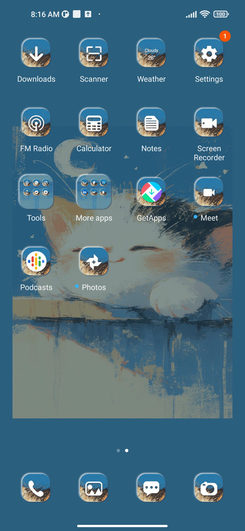 Cat Good night screenshot