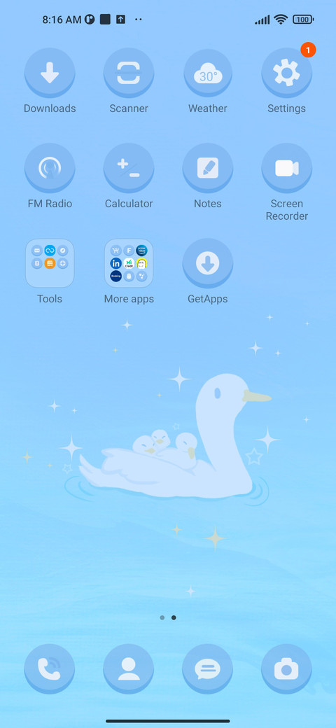 Duck in Lake screenshot