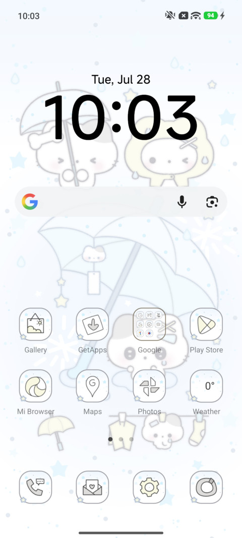 Rainy Cool Kitty screenshot