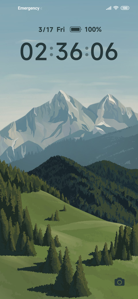 Mountain mirror screenshot
