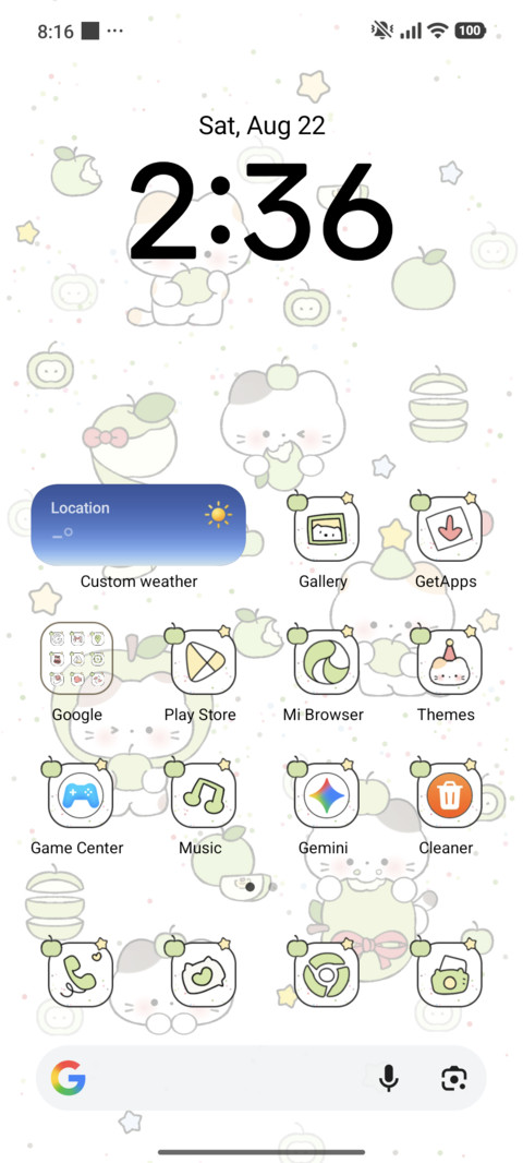 Lucky Apple Cat screenshot