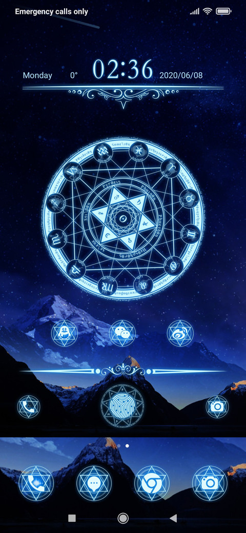 Magic array screenshot