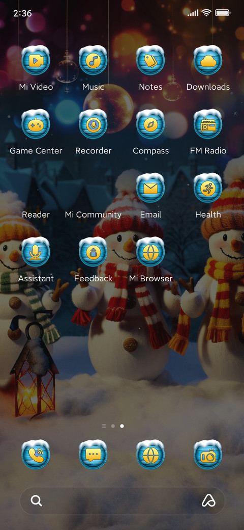 Christmas village screenshot
