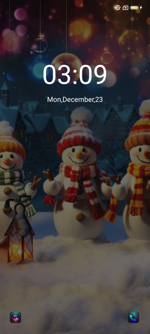 Christmas village screenshot