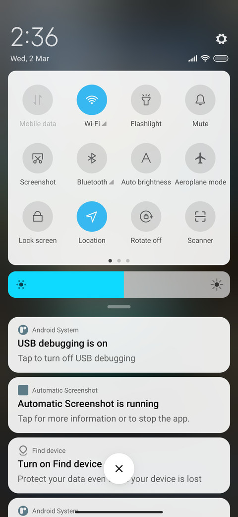 Quote On screenshot