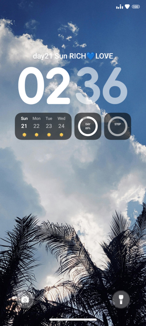 blue sky screenshot