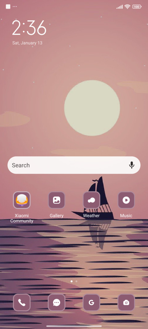 Sea screenshot
