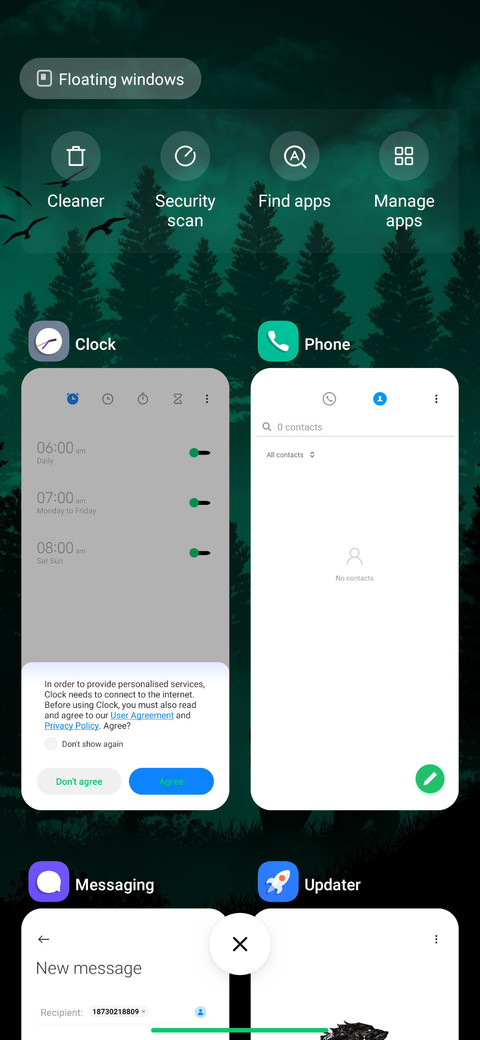 GREEN -P.A screenshot
