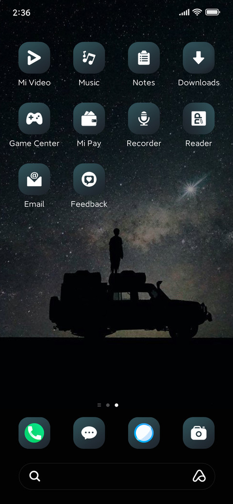 Look stars screenshot