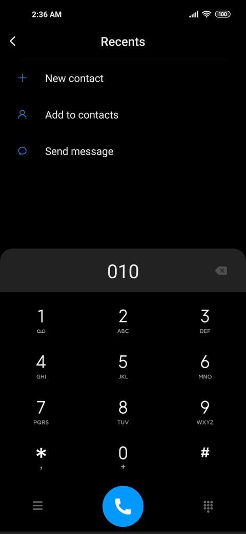Dynamic blinking screenshot