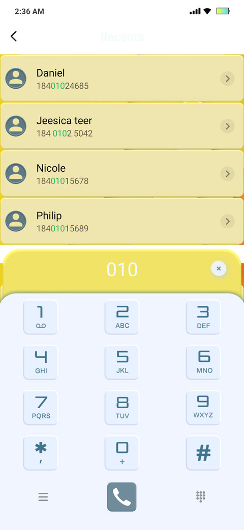 Hei Yellow V11 screenshot