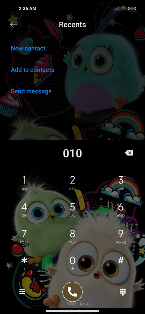 Angry Birds Space screenshot