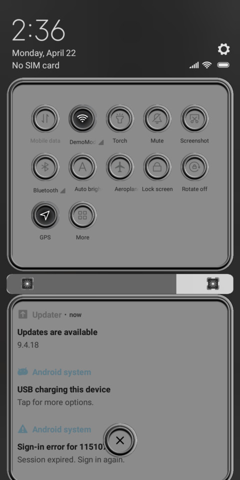 GREY screenshot