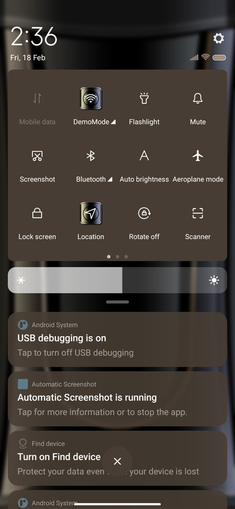 Mechanical gear screenshot