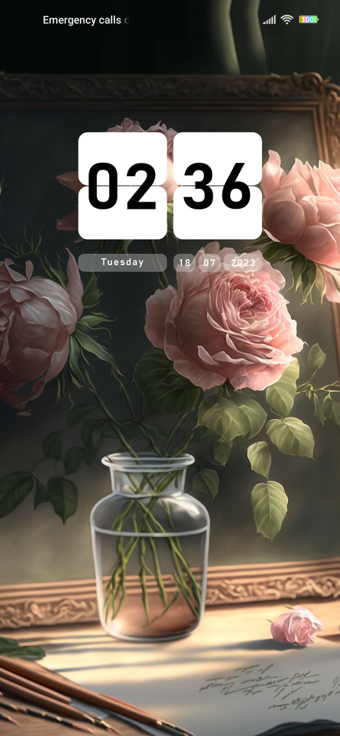  pink roses screenshot