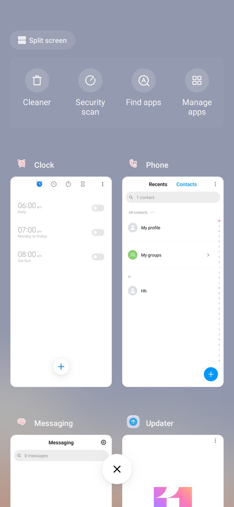 Pink girly screenshot