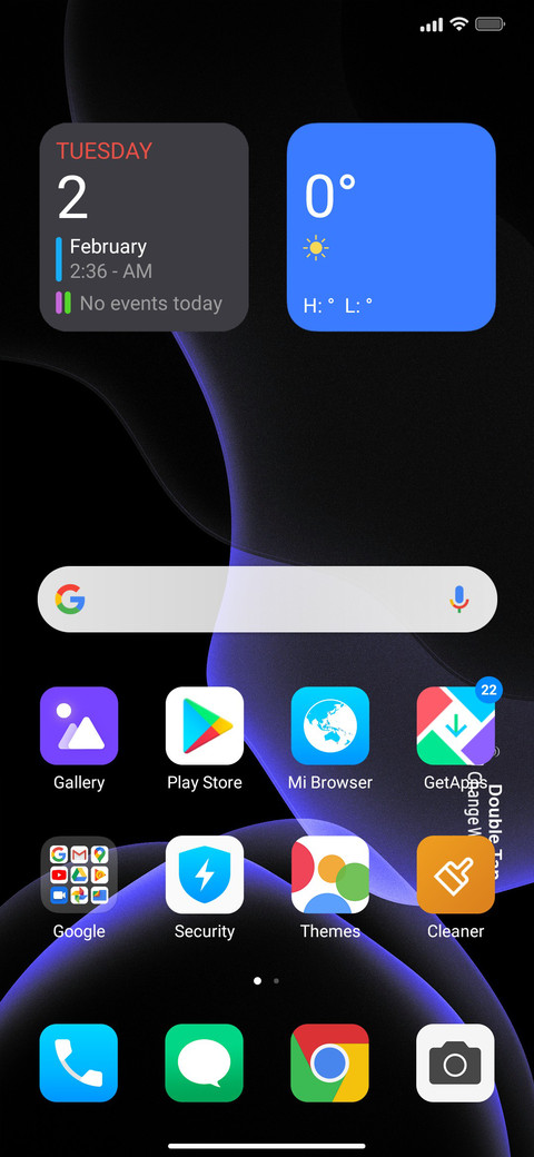 DARK SIMPLE screenshot