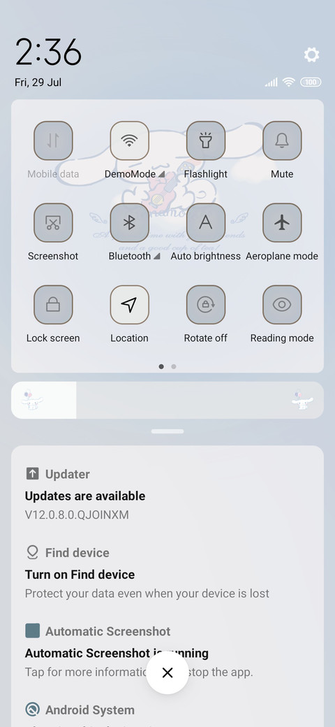 Cinnamoroll Smudge screenshot