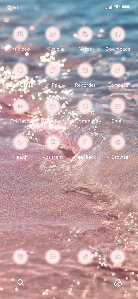 Pink Glass Sea screenshot