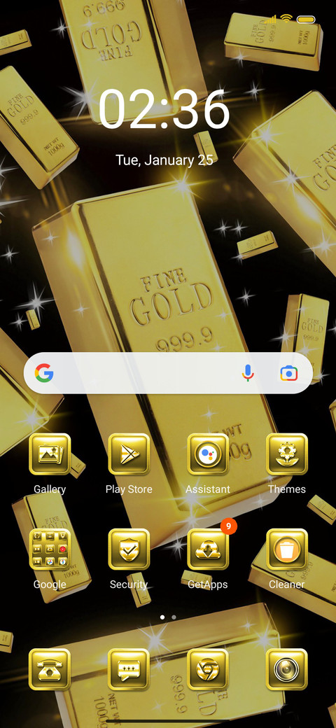 Get rich screenshot