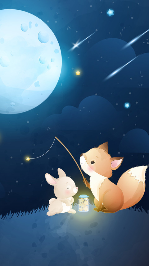 Little rabbit and little fox-01 screenshot