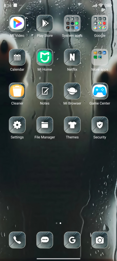 Rain cat screenshot