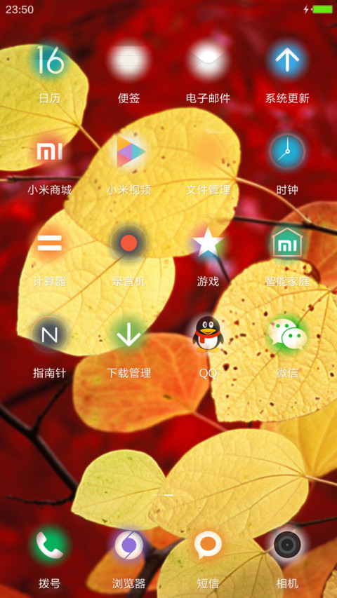 最美树叶 screenshot