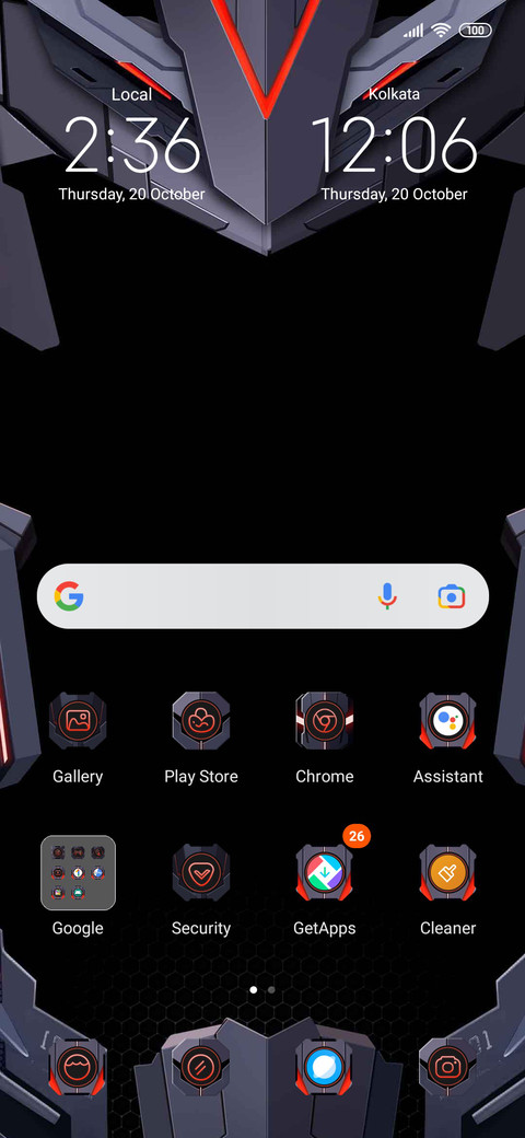 Crimson warning screenshot