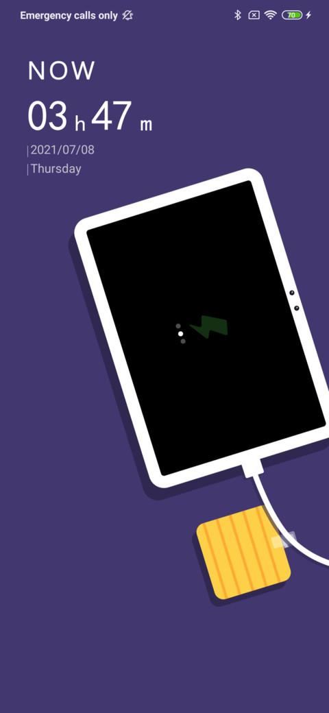 Tablet notes screenshot