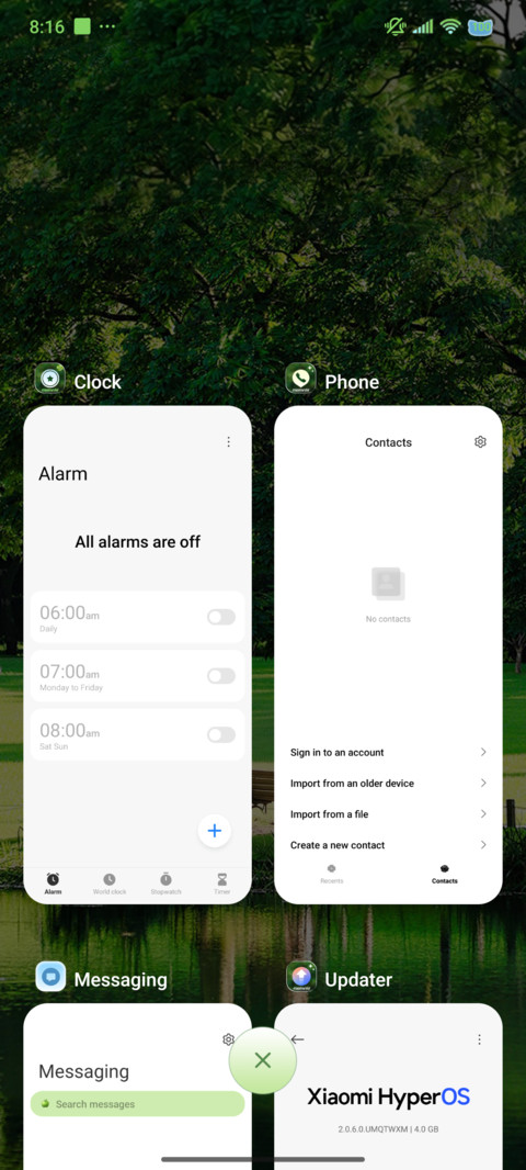Plants and trees screenshot