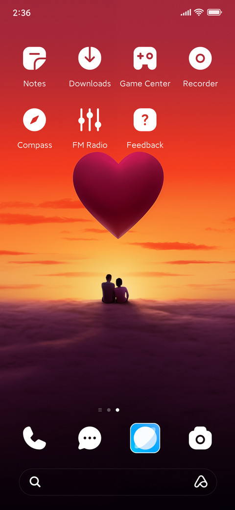 Beach couple screenshot