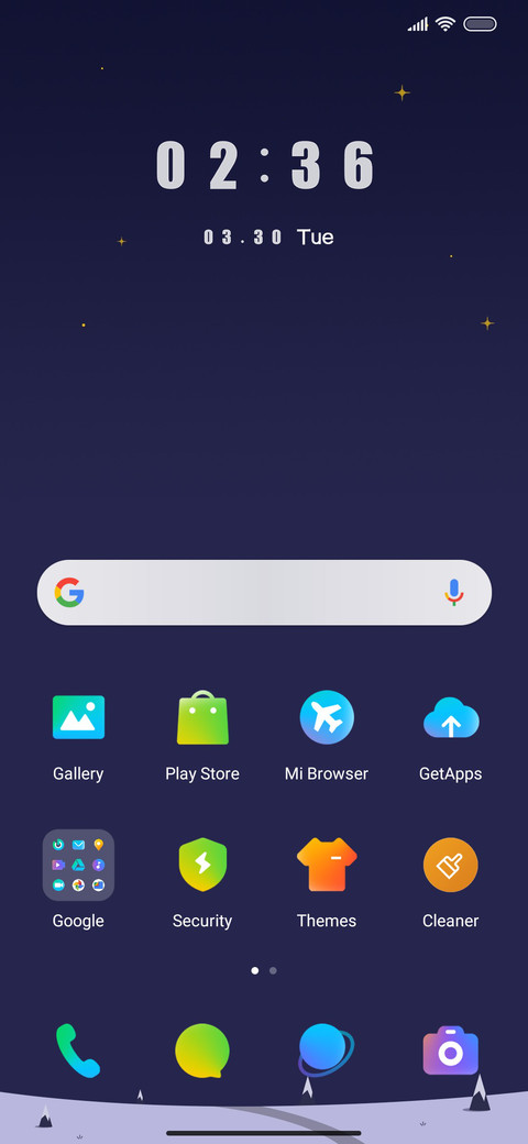 Snow Aurora screenshot
