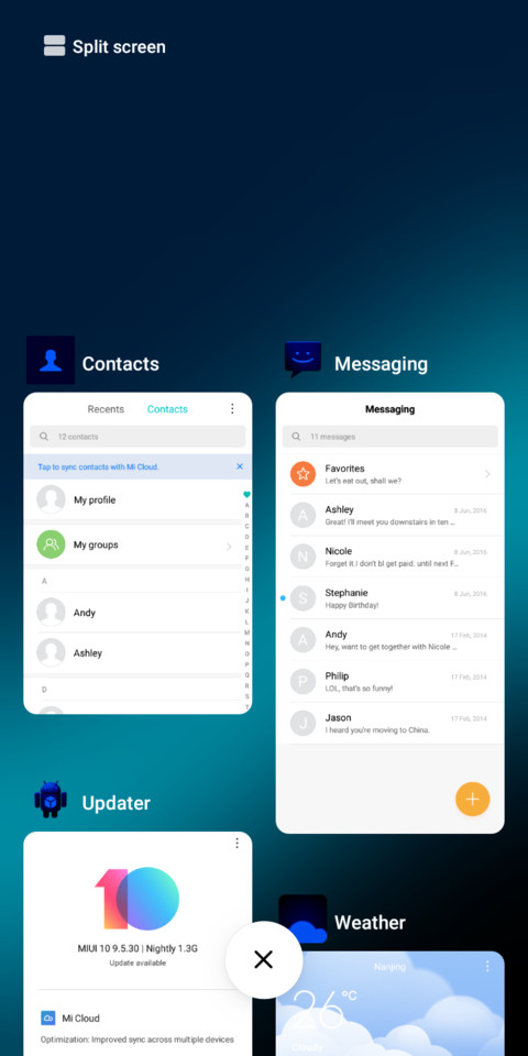 Star Blue_DWM19 screenshot