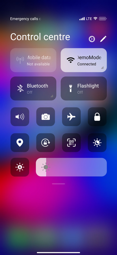 iOS15 Beta screenshot