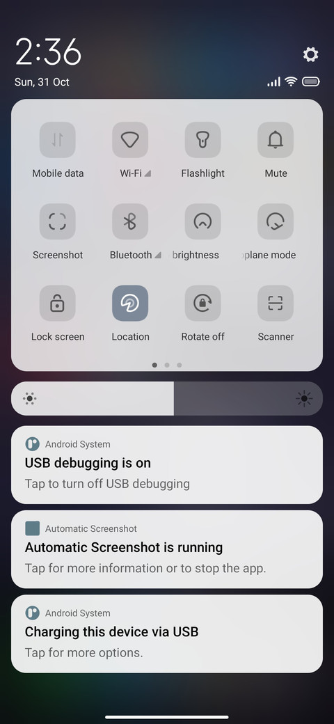 Mixture OS screenshot