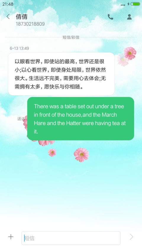 （落花4D动态）花的物语 screenshot