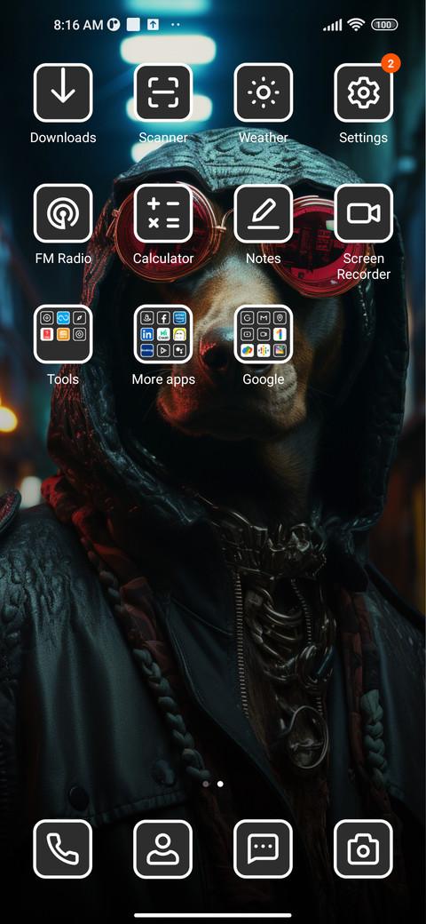 hacker dog screenshot