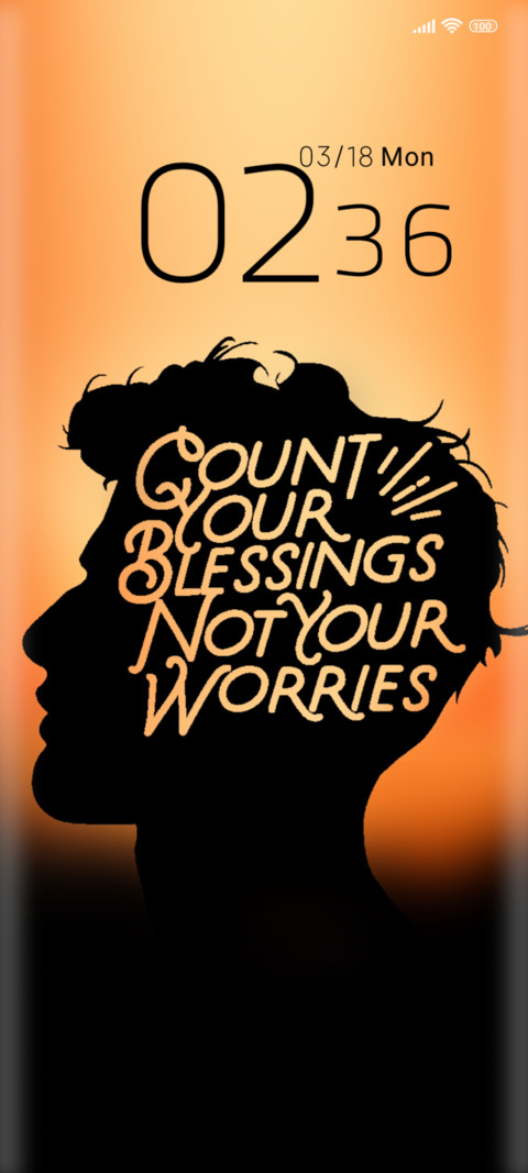 Quote blessings screenshot