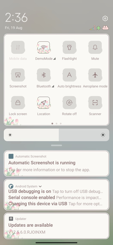 Tulips of rabbits screenshot