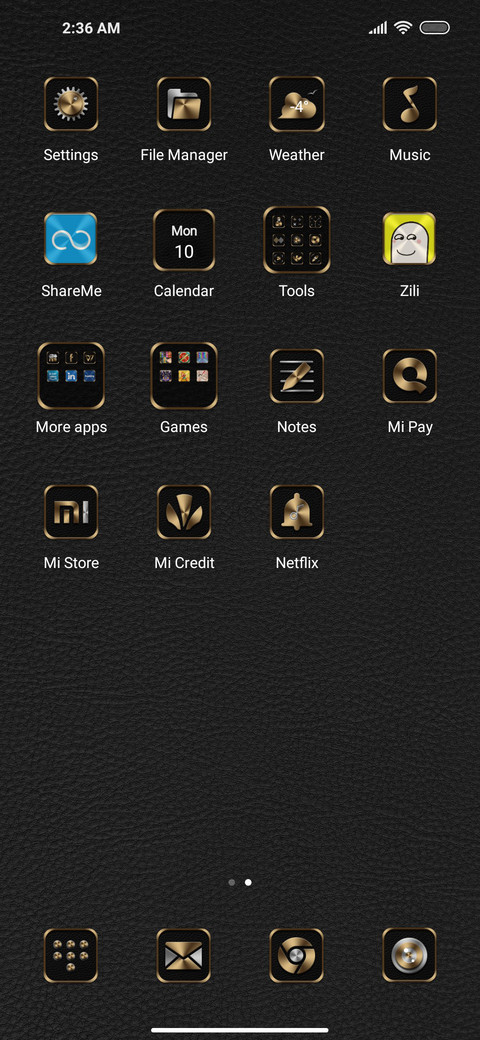 Gear clock screenshot