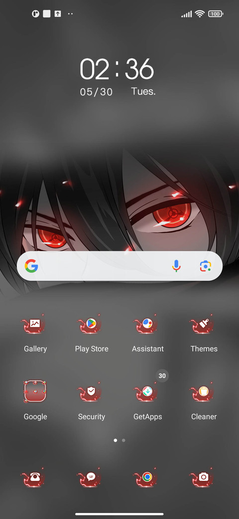 Red eyed boy screenshot