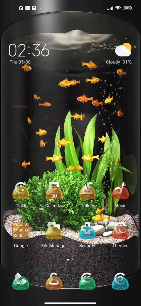 Goldfish screenshot