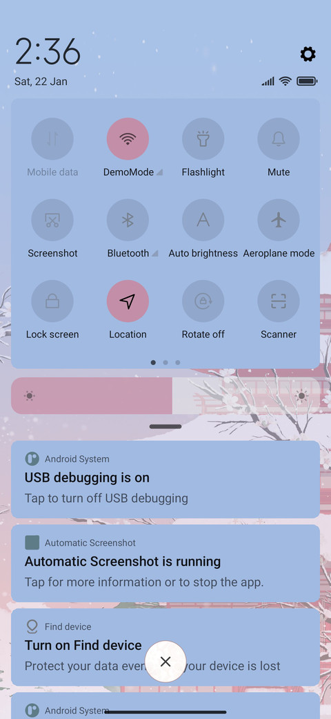 Original and wind screenshot