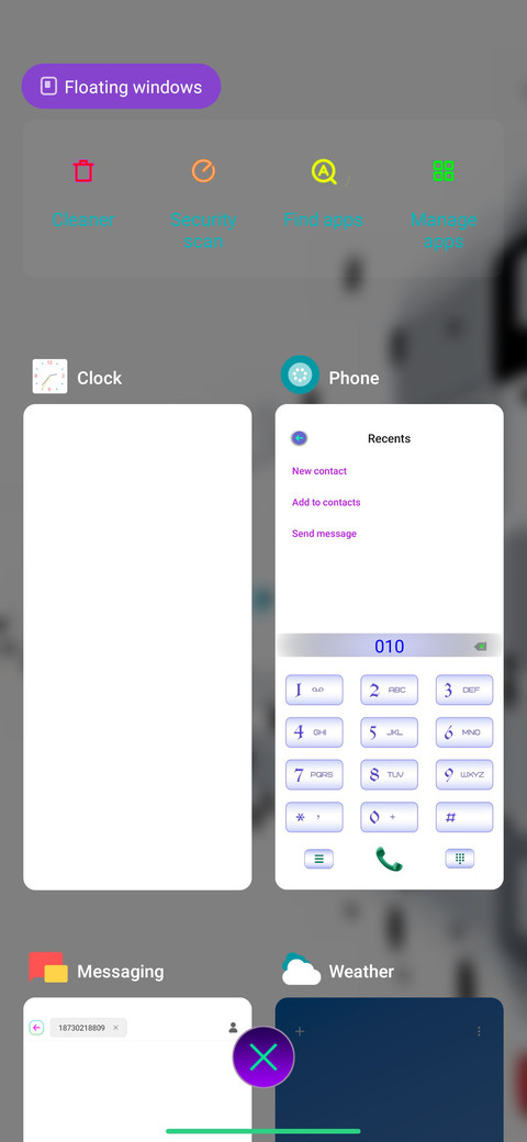 Purple White Mix screenshot