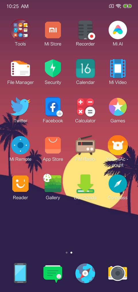 Crispy screenshot